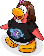 As seen in issue 236 of the Club Penguin Times, along with The Flutterby