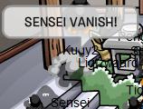 SENSEI VANISH!