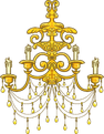 Candelabro de Oro