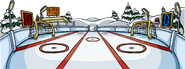 A panoramic view of the Ice Rink as seen in Secret Missions