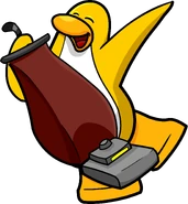 Franky playing the Vacuum