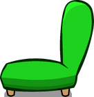 Green Plush Chair sprite 003