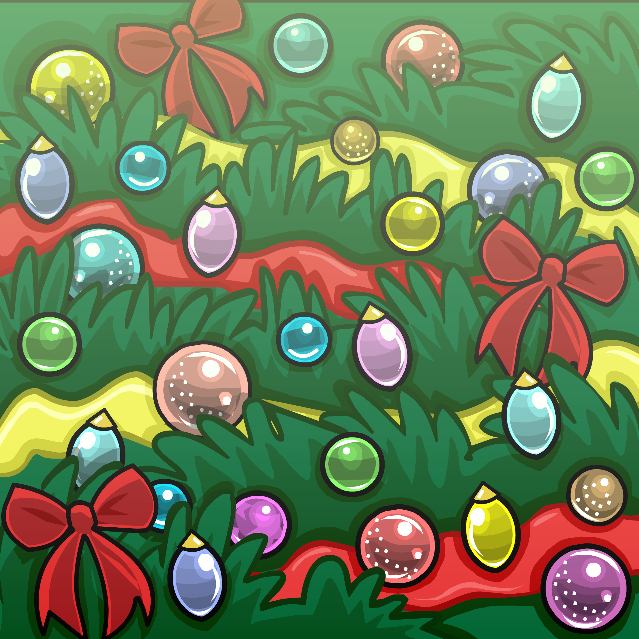 Holiday Tree Background | Club Penguin Wiki | Fandom