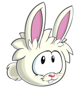 Puffle Conejo Blanco