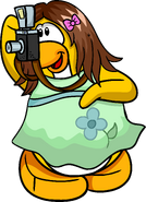 As seen worn by one of the 101 Days of Fun characters, along with the Camera and Spring Dress