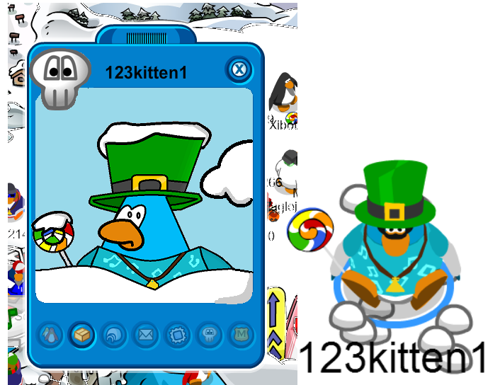 User blog:123kitten1/Newest player card: Me | Club Penguin Wiki | Fandom