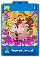 The Chicken Puffle's Player Card.