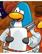 El Capitán Nieve en la Edición #129 de Noticias de Club Penguin.