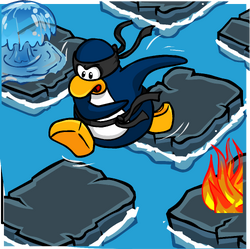 Disney Club Penguin Water Second Wave 46/150 Walk Your Puffle
