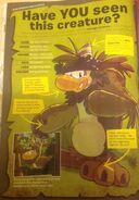 Sam's fact file in Club Penguin Magazine issue 38.