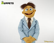 Walter en su forma Muppet