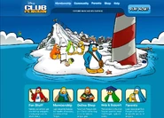 Cphomepage.jpg (155 KB) The Club Penguin home page from April 2008 – August 2011