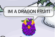 Silly grape, you're not a dragon fruit. You're a fruit dragon!