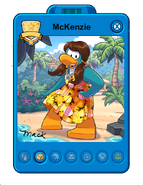 McKenzie's Player Card
