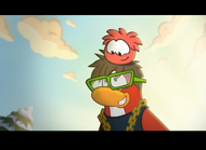 Stompin and his red puffle