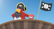 Rockhopper and Yarr in Captain Rockhopper vs. Mighty Squid