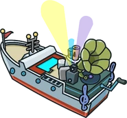 The Music Cruise as seen from the map