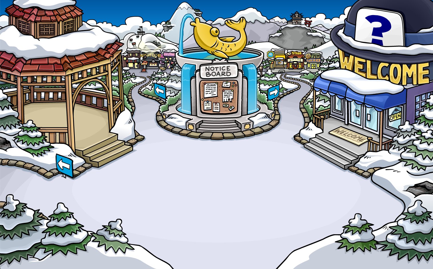 Club Penguin: Welcome Room! 