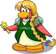 As seen in issue 184 of the Club Penguin Times, along with the Beautiful Braid and Magic Wand