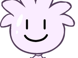 Globo de Puffle Blanco