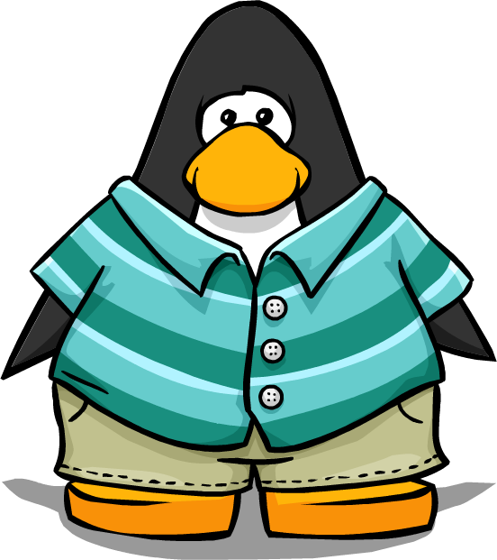 Sea Green Outfit Club Penguin Wiki Fandom