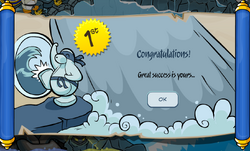 Disney Club Penguin Water Second Wave 46/150 Walk Your Puffle