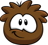 Brown PuffleSmiles.png (38 KB) The Brown Puffle smiling
