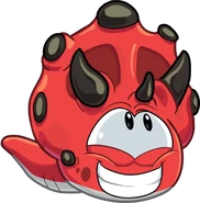Tricerapuffle Rojo