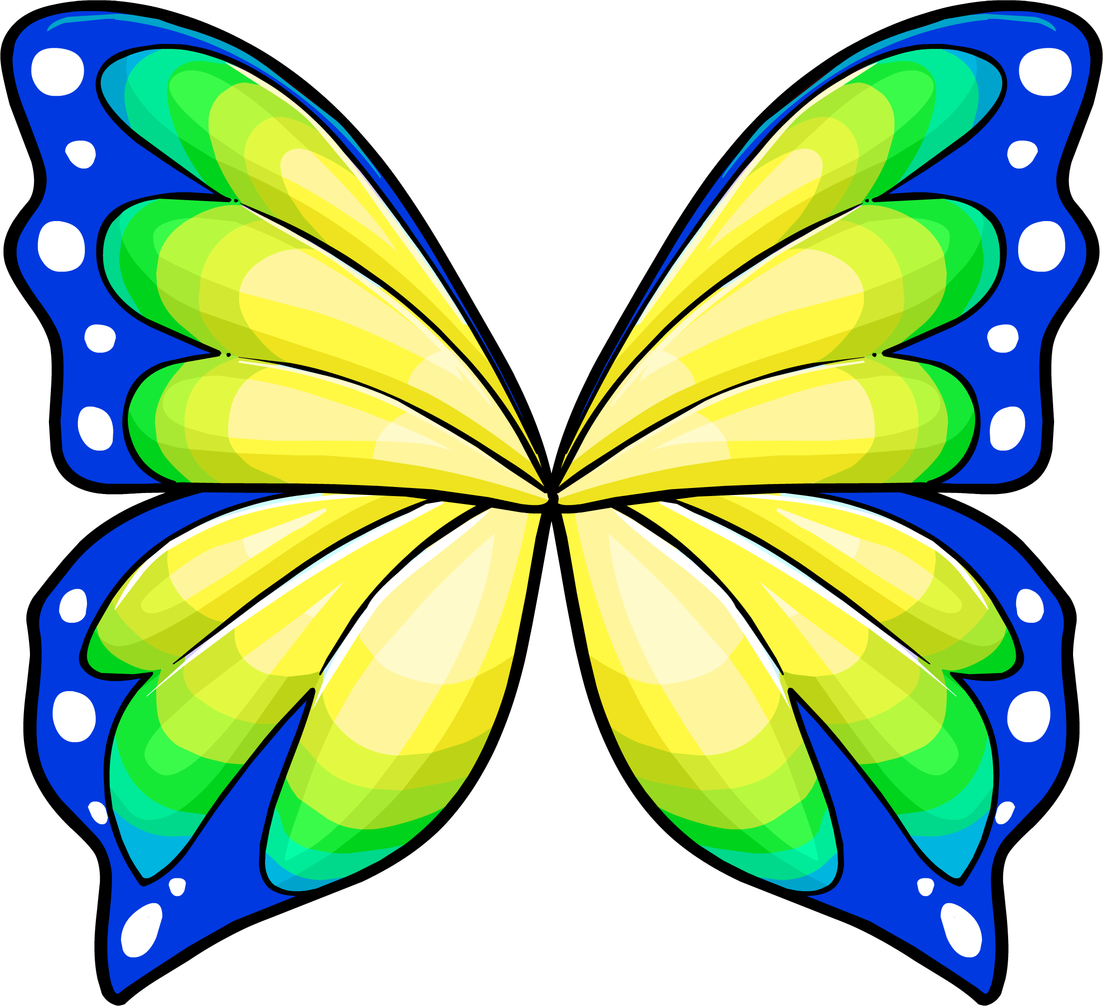 Green Butterfly Wings | Club Penguin Wiki | Fandom
