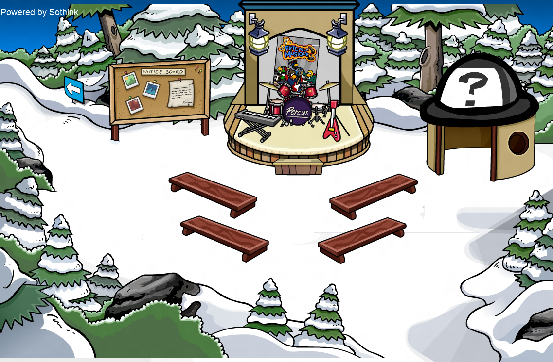 Rooms, Club Penguin Online Wiki