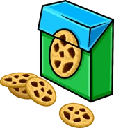 A box of cookies