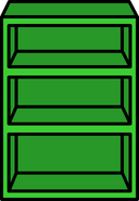 The Green Bookcase