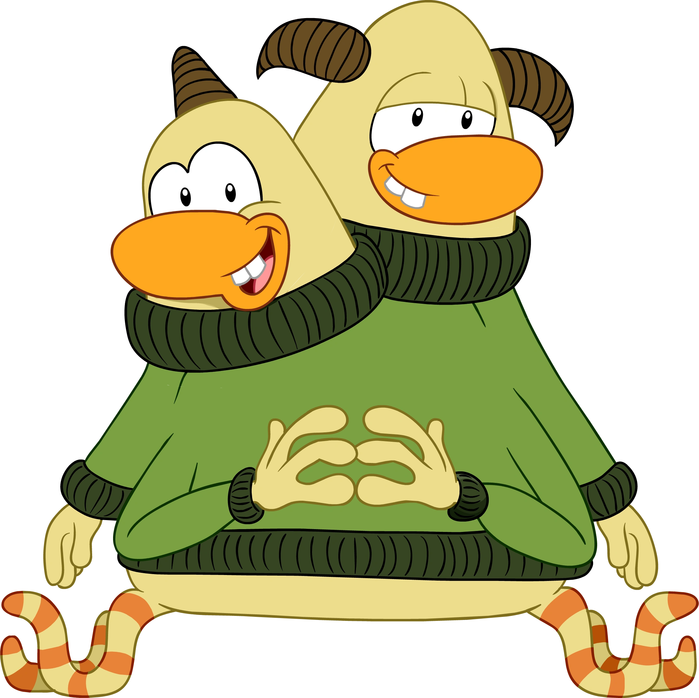 【Lサイズ】Penguin by clubhaus french terry Penguin - Men's Clubhouse Mock Pullover – Threadfellows