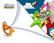 32 lrg-1024.jpg (373 KB) A wallpaper with Green Puffle in it