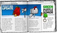 Another article about Penguin Mail, in issue 143 of the Club Penguin Times