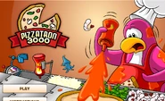 New Pizzatron 3000 starting screen