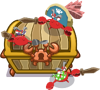 Pirate Crabs on chest