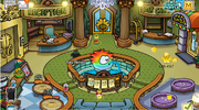 Puffle hotel loby