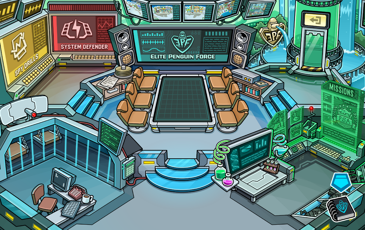 Epf Command Room | Club Penguin Wiki | Fandom