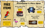 In Rockhopper's Rare Items.