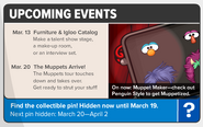 The Upcoming Events of Issue #437 of the Club Penguin Times.