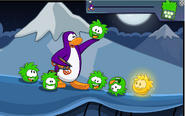 Todos los puffle verdes salvaods