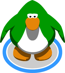 Green, Club Penguin Wiki