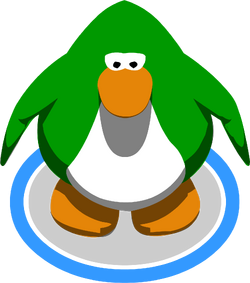 Lime Green, Club Penguin Wiki