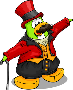 Mustache Club Penguin: Como ser um Ninja do Fogo no Club Penguin