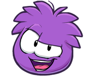 New Style Sassy Purple Puffle