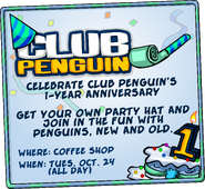 Advertisement in issue 53 of The Penguin Times