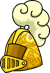 Golden Knight's Helmet