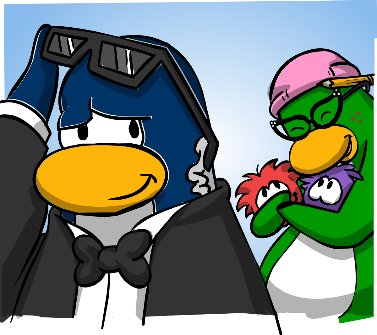 The Mysterious Club Penguin Iceberg - Explained 