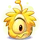 Puffle alien amarillo